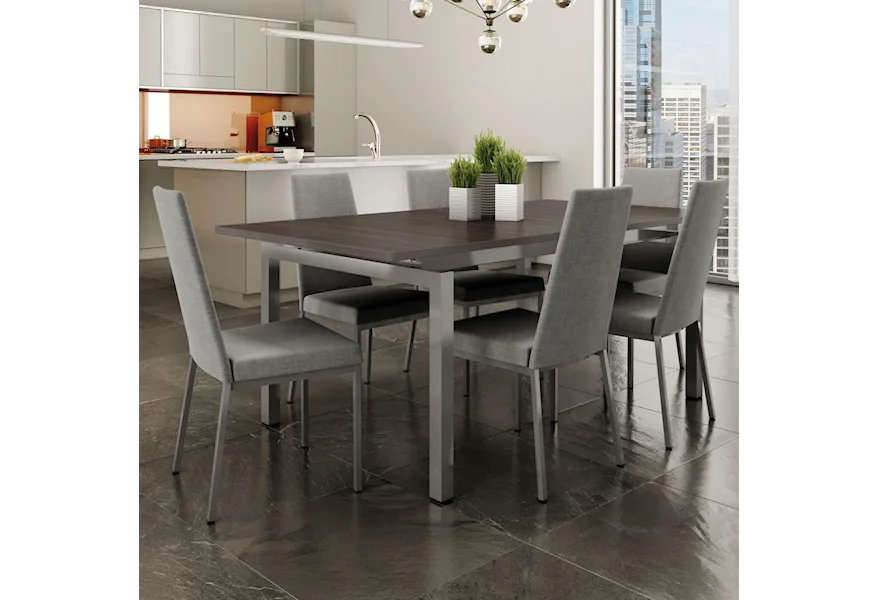 Urban Zoom Extendable Table Set by Amisco at Esprit Decor Home Furnishings